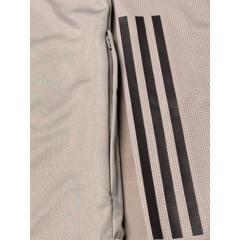 Adidas Track Jacket Men’s Large Gray Aeroready Texas Soccer Full Zip Windbreaker